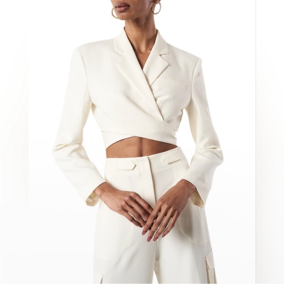 Ronny Kobo Zuna Cropped Blazer